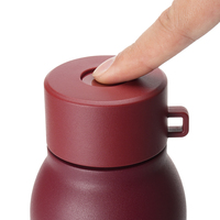 Bouteille d'eau courante portable en acier isolée à ouverture par clic en vrac en gros Bouteille de sport pour la salle de sport