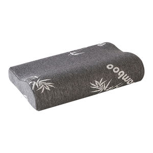 Bantal Ergonomis Kontur Penyangga Leher Ukuran King dengan Isian Busa Memori Ortopedi, Motif Laut/Solid/Daun, Dapat Disesuaikan - Product Image 4