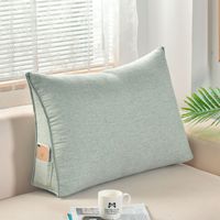 DaiRui Gemütliches Tatami-Dreieck-Lenden kissen, wasch bares Sofa kissen Polyester-Füllbett-Keil kissen für Wohnzimmer