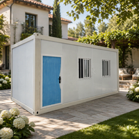 Conteneur d'exportation pour maison préfabriquée, Cabine pliable à montage rapide, Dortoir de chantier, Bâtiment préfabriqué temporaire
