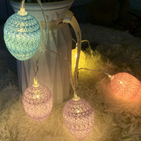 Lampe à œufs en plastique LED, IP65 étanche, fonctionne sur piles, design moderne, décoration de Pâques pour la chambre des enfants, 50 000 heures