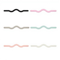 Kit d'accessoires de Pilates unisexe, sac écologique, logo personnalisé, bande de résistance en tissu rose, cercle magique, bloc de yoga