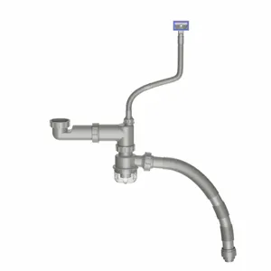 Nouveaux tuyaux de drainage Offre Spéciale cuisine tuyau d'égout à bol unique tuyau flexible avec tuyau de vidange tubulaire extensible égouttoir