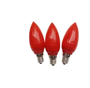 Mini portable buddhist temple dedicated religion LED red bulb lamp universal dustproof E12 E14 home energy saving decorate light