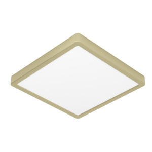 LÁMPARA DE TECHO FUEVA 5 LED BRONCE CEPILLADO 28.5X28.5CM - 1X20.5W 1X2400lm 3000K - Product Image 1