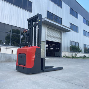 Empilhador de mão auto-carregamento elétrico 1.5Ton 3 Meter 2000kg 5000mm Capacity Empilhador de paletes com proteção Braço e Pedal - Product Image 2