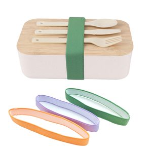 Sangles élastiques de haute qualité, sangles flexibles pour boîtes à lunch, sangles durables et écologiques, sangles élastiques réutilisables, produit ménager - Product Image 2