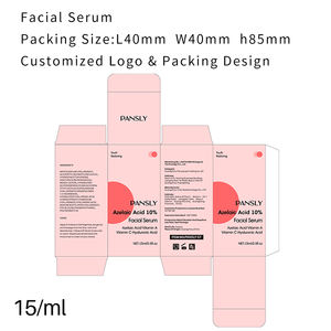 Suero facial antienvejecimiento y blanqueador con vitamina C orgánica, ácido azelaico y niacinamida, personalizado por el fabricante. - Product Image 3