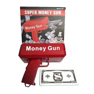Pistola de juguete para jugar al cine en casa, Arma de juguete para jugar al cine, regalo de cumpleaños, dinero en efectivo, 2018-1, 100 Uds. - Product Image 6