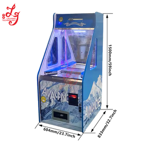 Nuovo stile di metallo blu macchina di gettoni di alta qualità classico con accettore di banconote quarto Pusher moneta Pusher per Saletal - Product Image 4