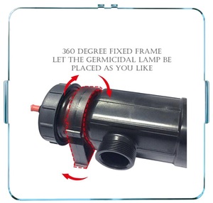 5W ~ 55W filtre ultraviolet clarificateur plastique <span class=keywords><strong>UV</strong></span> stérilisateur <span class=keywords><strong>lampe</strong></span> lumière <span class=keywords><strong>pour</strong></span> Aquarium étang réservoir de poissons nettoyeur d'eau - Product Image 4