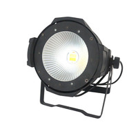 Lampu Par LED dapat RGBW, cahaya panggung 100W putih hangat, peralatan cahaya COB LED untuk Studio DJ Club Show