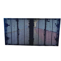 Écran LED transparent à grille 1000x500 pour armoire de présentation, idéal pour les stades et les sites sportifs