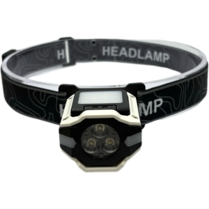 Lampe frontale LED rechargeable durable, <span class=keywords><strong>bandeau</strong></span> confortable pour les amateurs de plein air, équipement de camping, équipement de course à pied - Product Image 1