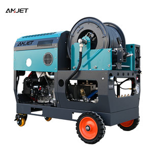 AMJET 3800psi 8gpm Wireless Start fogna pulitore città impianto idraulico Jetter fogna macchina per la pulizia di scarico - Product Image 3