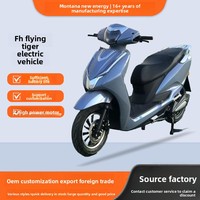 Moto électrique FH Flying Tiger 1500W non pliable fabriquée en Chine, scooter adulte pour hommes et femmes, vitesse 55-60 km/h, transfrontalier