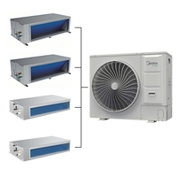 Sistema Mini VRF de 14 kW, 4 Toneladas, 220V, 50Hz, MV8M-140WV2N8, R32, Inversor DC, Ducto de Techo, Control Remoto, Bomba de Calor Multi Split Midea VRF