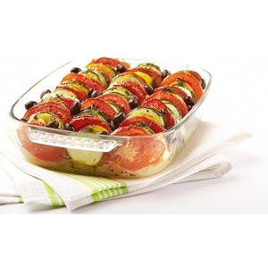 Vaisselle en verre borosilicate résistant à la chaleur / plat à four en verre - Product Image 2