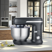 Support de mélangeur de nourriture de cuisine électrique 5L avec bol mélangeur pour pâte à gâteau pétrissant le mélange de pain dans les boulangeries