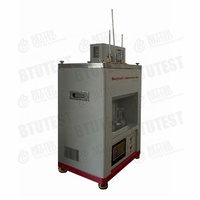 Viscosimètre automatique à double échantillon Saybolt Btutest ASTM D88 0-240 avec écran tactile, précision de 0,1%-0,5% pour l'asphalte et le pétrole