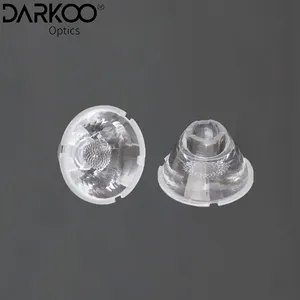 D40 50 55mm Led Optical Lens Glass 30 60 90 Degree Light Lamp Bead Source Condenser Plano Convex Half Ball Lenses