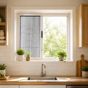 <span class=keywords><strong>Puerta</strong></span> <span class=keywords><strong>Mosquitera</strong></span> Retráctil Moderna con Malla de PP Lavable para Uso Doméstico - Product Image 5