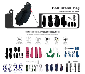 Sac de support de golf junior léger personnalisé en polyester durable - Product Image 4