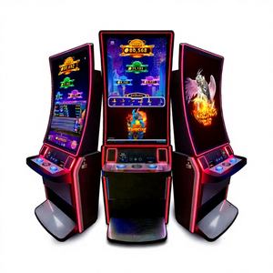 Máquina de Juego de Habilidad Vertical Cherry Reel, Tablero Metálico, Operación con Monedas en Inglés, Máquina Completa Mars Fortune Online, 110/220V, Sonido Realista - Product Image 1