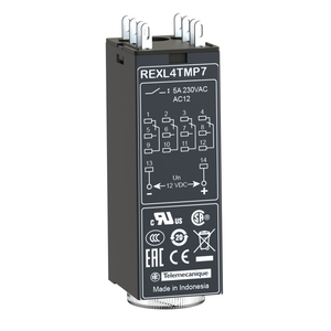 <b>Time</b> <b>Relay</b> REXL4TMP7 RXG Series <b>Relay</b> RXG <b>Relay</b> Industrial Interface <b>Relay</b> Plug-in Miniature <b>Relay</b> General - Product Image 2