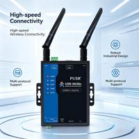 Yunifai RS232 RS485 Dual Serial Port Server WiFi Ethernet Converter MQTT Industrial IoT Gateway