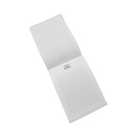 Bloc-notes en papier A6 en promotion personnalisée Bloc-notes avec logo et motif Bloc-notes à feuilles mobiles avec bord vert