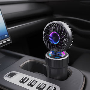 הנמכר ביותר נייד usb/רכב/סולארי/רכב/גז מאוורר מכונית כוח שולחן עבודה קטן ללא טלטל עבור rv מלון חיצוני שימוש רב לשוני שלוש - Product Image 2