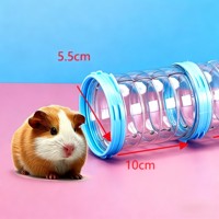 Tunnel d'exercice pour hamster en plastique écologique avec tuyaux de connexion externes – Kit DIY Hore Hrp084 – Luxe moderne, sûr et durable pour animaux de compagnie