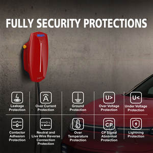 Borne de recharge <span class=keywords><strong>murale</strong></span> pour véhicule électrique Mini avec <span class=keywords><strong>prise</strong></span> UK 32A 40A 48A Chargeur de véhicule électrique Chargeur mural <span class=keywords><strong>Tesla</strong></span> - Product Image 2