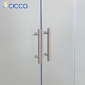 Khung Nhôm Cửa Trượt 6Mm Lê Tempered Glass Bồn Tắm Vòi Hoa Sen Màn Hình Cho Khách Sạn Sử Dụng Sang Trọng Tắm Phòng Tắm Cấu Hình - Product Image 3