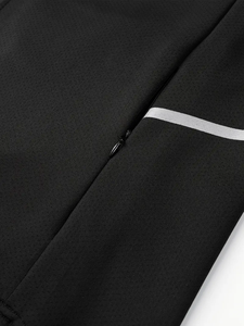 Veste Slim Fit à fermeture éclair pour hommes, veste athlétique légère respirante à séchage rapide, adaptée au sport et au fitness. - Product Image 3