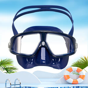 पेशेवर डबल लेंस सिलिकॉन स्नॉर्कल और स्कूबा डाइविंग स्नॉर्कलिंग तैराकी के लिए कंप्यूटर लेंस के साथ - Product Image 3