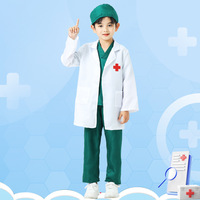 Costume de médecin pour enfants, déguisement de médecin et d'infirmière pour garçons et filles
