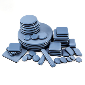 Glissières de chaise autocollantes en PTFE robustes en gros, rondes, carrées, patins de glisse <span class=keywords><strong>pour</strong></span> meubles, meilleur protecteur de sol <span class=keywords><strong>pour</strong></span> les pieds de chaise - Product Image 1
