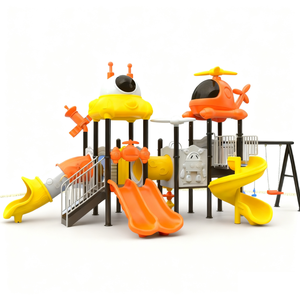 Ensemble <span class=keywords><strong>de</strong></span> balançoires <span class=keywords><strong>de</strong></span> terrain <span class=keywords><strong>de</strong></span> jeu éducatif commercial en plein air avec <span class=keywords><strong>toboggan</strong></span>, équipement d'amusement durable en vinyle et en acier pour enfants - Product Image 6