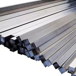 Barres d'acier carrées laminées à chaud, toutes dimensions, barres d'acier inoxydable carrées Aisi 4140 pour la construction - Product Image 1