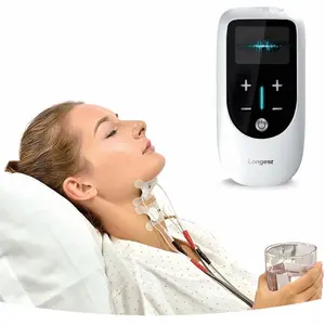 Tens Unit for Difficulty Swallowing Wireless Portable Neuromuscular Electrical Stimulation for Dysphagia Treatment