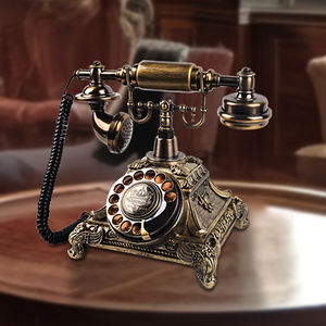 Livre d'or audio laiton métal livre d'or audio téléphone livre d'or audio pour décoration de mariage télép - Product Image 4