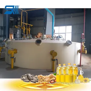 Machine de fabrication d'huile de coton à petite échelle/presse à huile de coton 80 tpd machine de fabrication d'huile de coton
