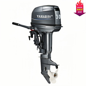 Moteur 30 CV à arbre court, moteur de démarrage 2 temps, moteur de bateau à jet d'eau 30 CV - Product Image 2
