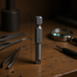 Punta de destornillador de 664 mm de longitud con vástago hexagonal para herramientas de reparación de precisión - Product Image 3