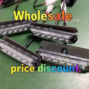 Lampu kilat strobo LED kendaraan, respon cepat merah & biru kecerahan instan biaya ekonomi dengan umur panjang - Product Image 3