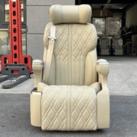 Siège passager de luxe pour MPV Toyota Alphard, canapé-lit Vito, en cuir et PU, modèle ST-HDQP Alphard VIP Aero.