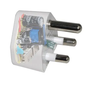 Adaptador de corriente Universal de 5V, 1A, 5V, 2.1A, para Sudáfrica, adaptador de viaje