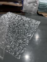 Plaques en plastique ondulé légères avec structure imperméable, plaque de toiture flexible pour abris temporaires